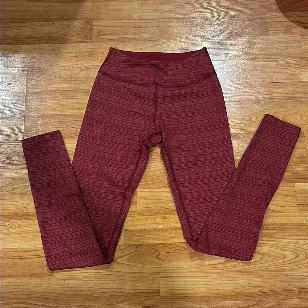 Beyond Yoga Maroon Leggings